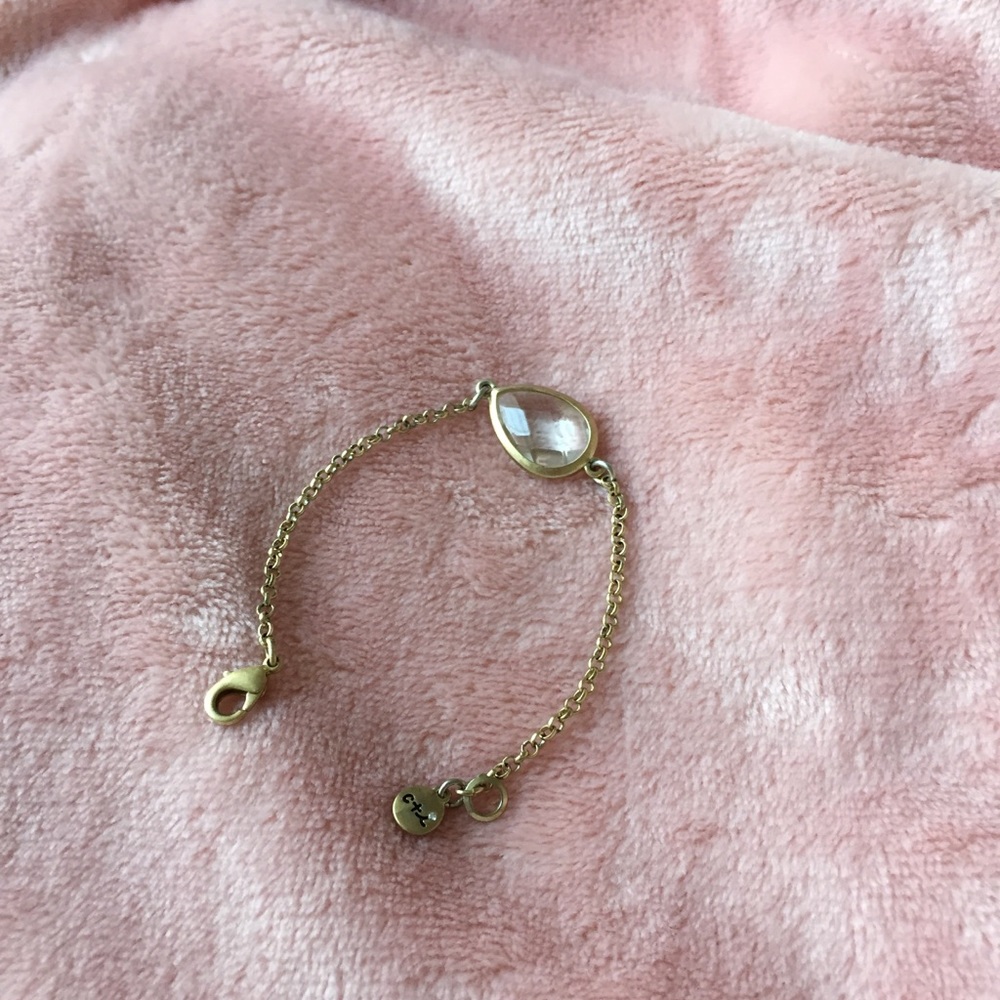 Chloe+Isabel Minaret Bracelet - Clear Crystal